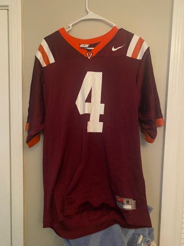 Nike Virginia Tech Hokies football jersey men’s medium use excellent condition