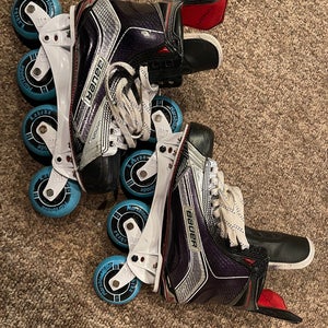 Used Bauer Regular Width Pro Stock Size 7.5 Vapor 1X Hockey Skates