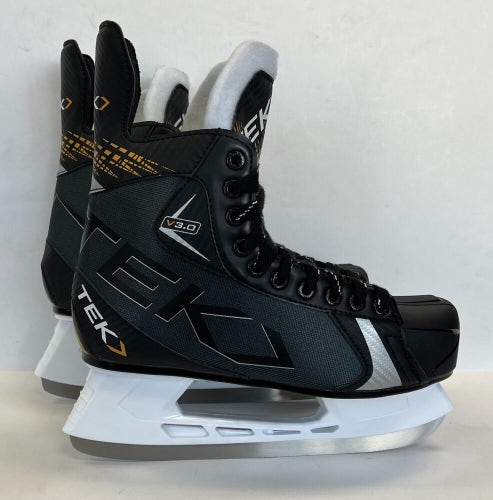 Powertek Ice Hockey Skates size 10 D senior V3.0 Tek mens recreational rec sr