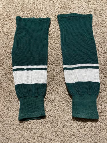 Used Minnesota Wild shin pad socks size large