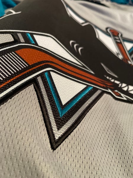 NHL Youth San Jose Sharks Special Edition Premier Grey Blank