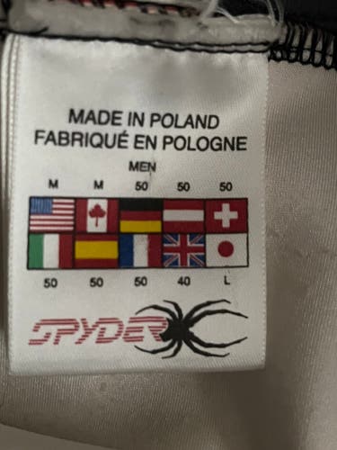 Unique SPYDER AUSTRIAN TEAM  Men’s M/L speed race suit (no padding) in excellent condition!