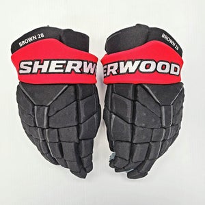 Sher-Wood Code TMP Pro Connor Brown Ottawa Senators Pro Stock Gloves 14"