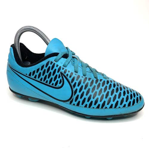 Nike JR Magista Ola FG-R Kids Soccer Cleats Turquoise Black 651551 440 Size 4 Y