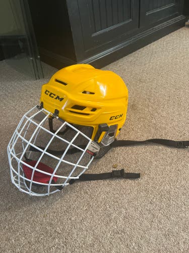 Used Large CCM Tacks 310 Helmet