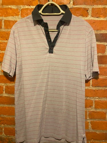 Gray Men's Lululemon Polo Large