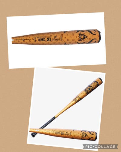 BBCOR Certified Alloy (-3) 28 oz 31" Voodoo One Bat