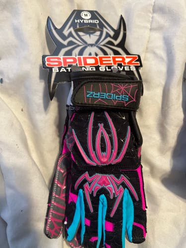 Spiderz Hybrid batting gloves