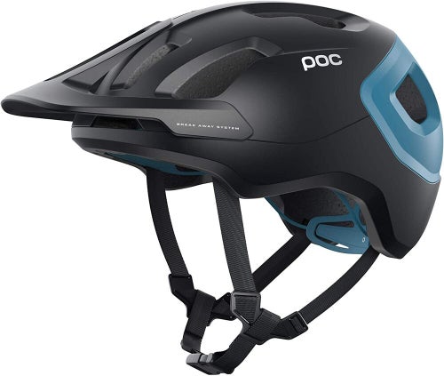NIB POC Axion SPIN Bike Helmet Uranium Black Basalt Blue Matte (59-62)