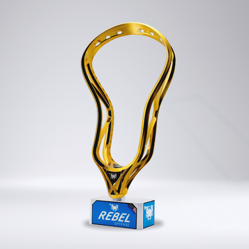 Chrome Gold ECD Rebel O Head