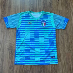 Italy National Football Team 'Dad' #6 AWESOME ITALIA Size Medium Soccer Jersey!