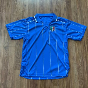 Italy National Football Team SUPER AWESOME ITALIA Size Medium Soccer Jersey!