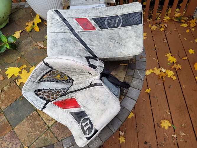 Excellent Condition Used Regular Warrior Ritual G5 Pro Pro Stock Catcher & Blocker Set