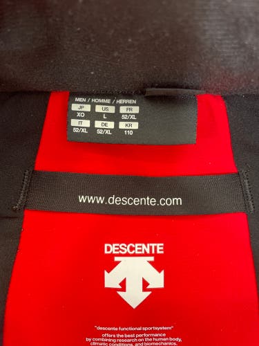 Black Used Large Descente Jacket