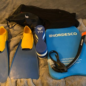 Used  Swimming Practice Gear