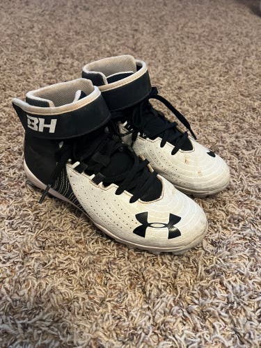 Youth Under Armour Molded Cleats High Top Bryce Harper