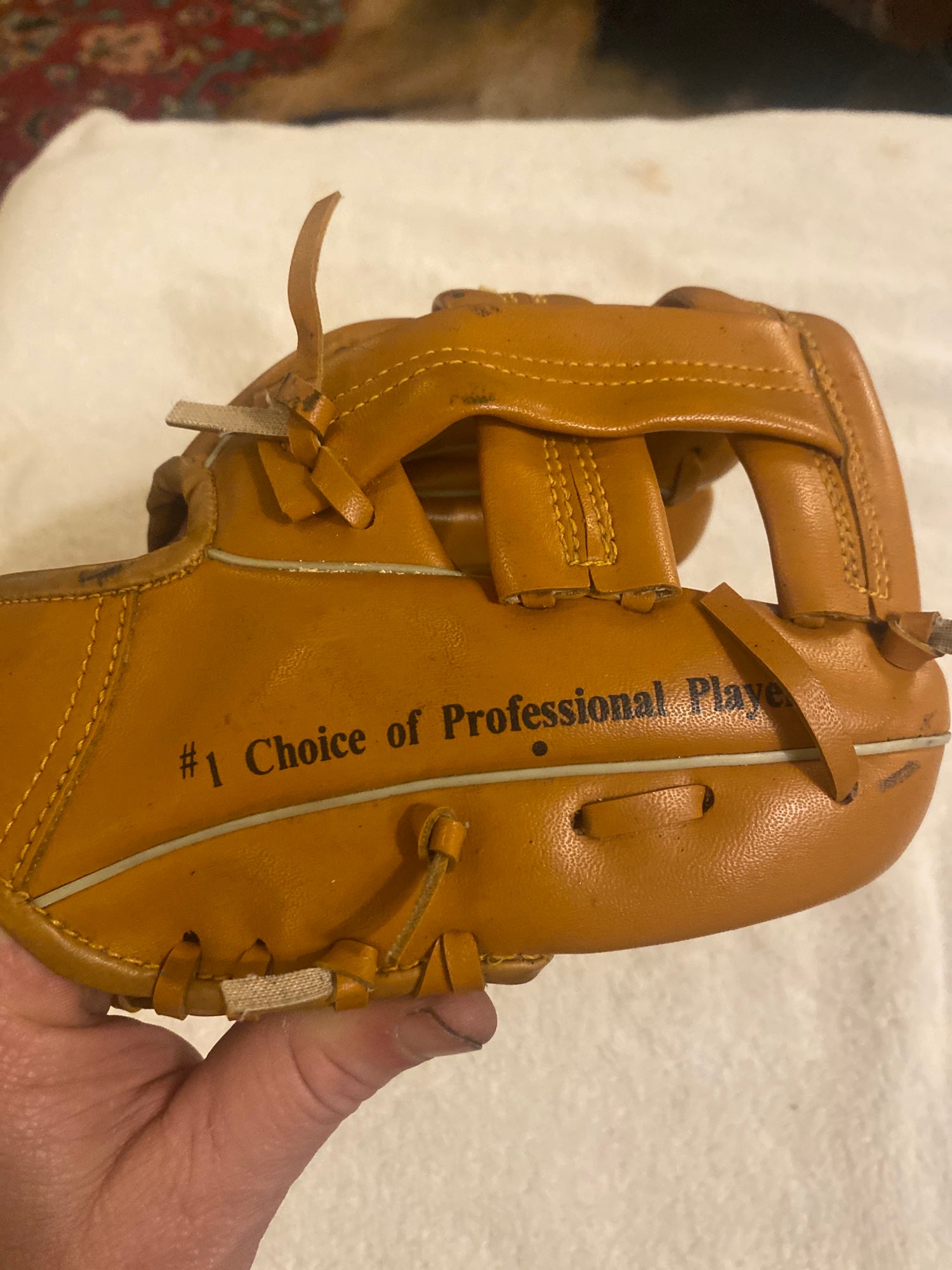 Cal RIPKEN Jr Baltimore Orioles Baseball GLOVE Rawlings 2757 Fast Back  Model LHT