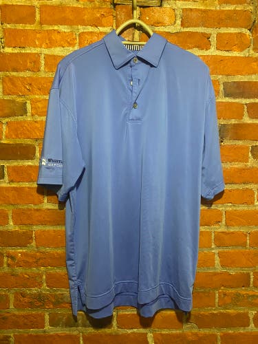 Blue Men's Footjoy Golf Shirt