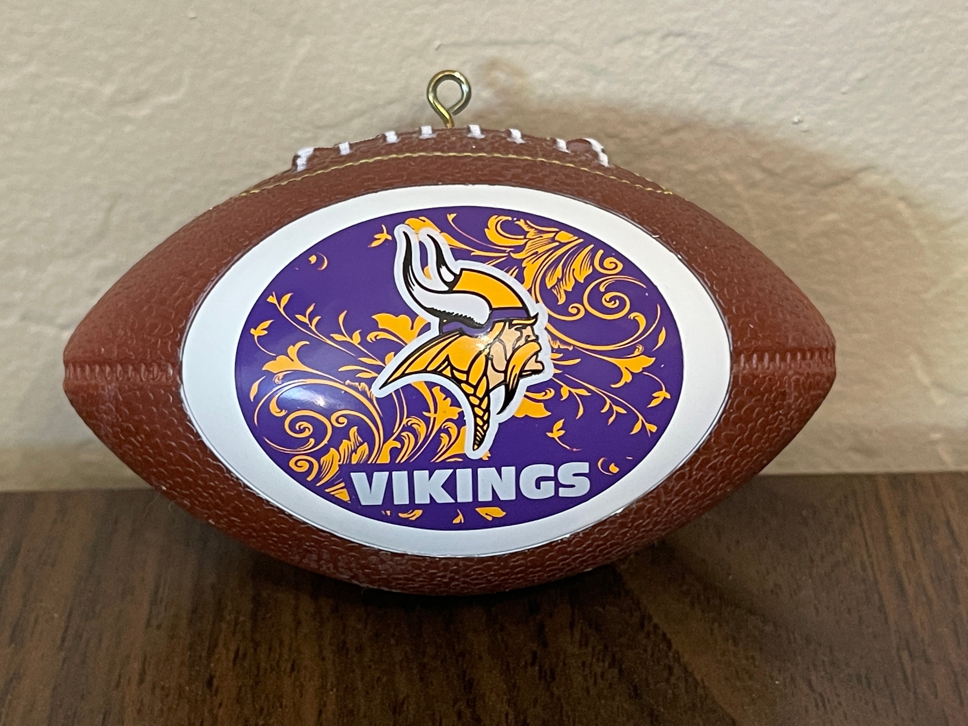 Vikings Candy Cane Ball Ornament