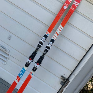 New Unisex 2018 Rossignol 218 cm Racing Hero FIS DH Skis With Bindings