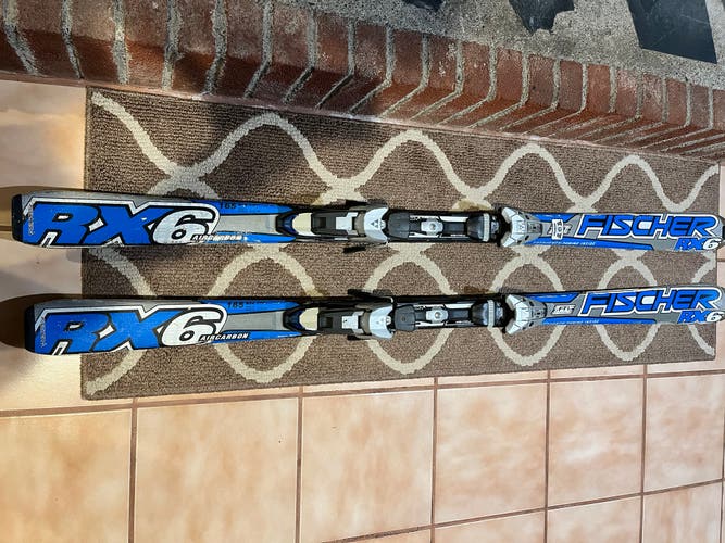 Fischer RX6 Skiis w/ Bindings