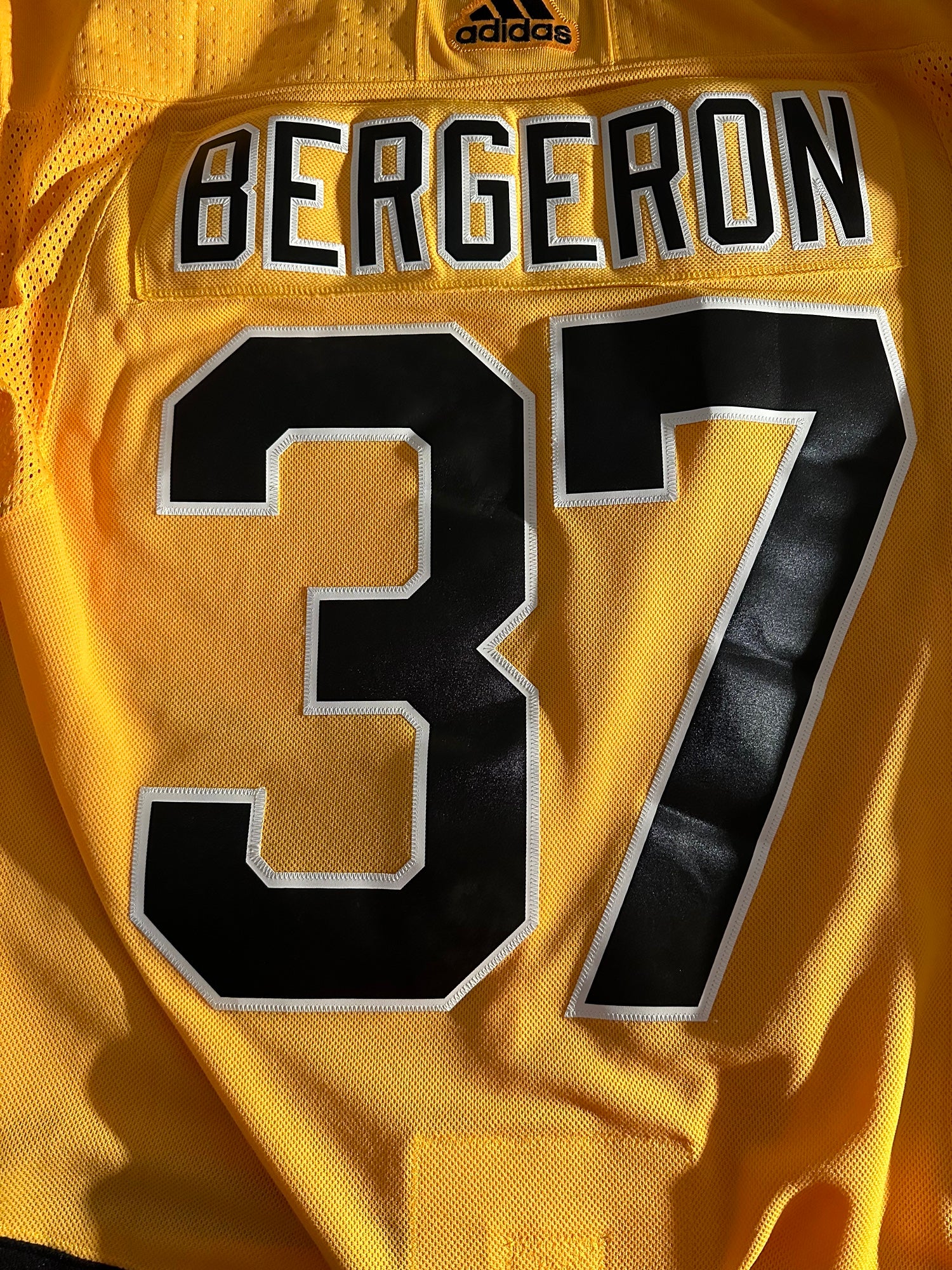 Patrice Bergeron Boston Bruins adidas 2020/21 Reverse Retro