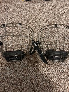 Used Bauer Profile III Facemask Full Cage
