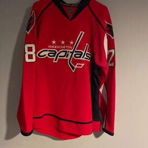 Mens Reebok Washington Capitals Semin #28 Hockey Jersey NHL XL