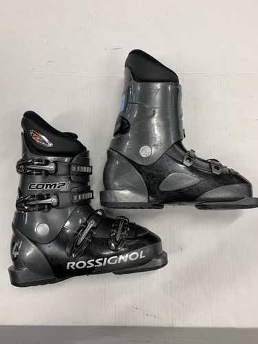 Used Rossignol Comp J 235 Mp - J05.5 - W06.5 Downhill Ski Boys Boots
