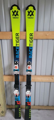 Used Unisex Volkl 150 cm Racing Racetiger SL Skis With Bindings
