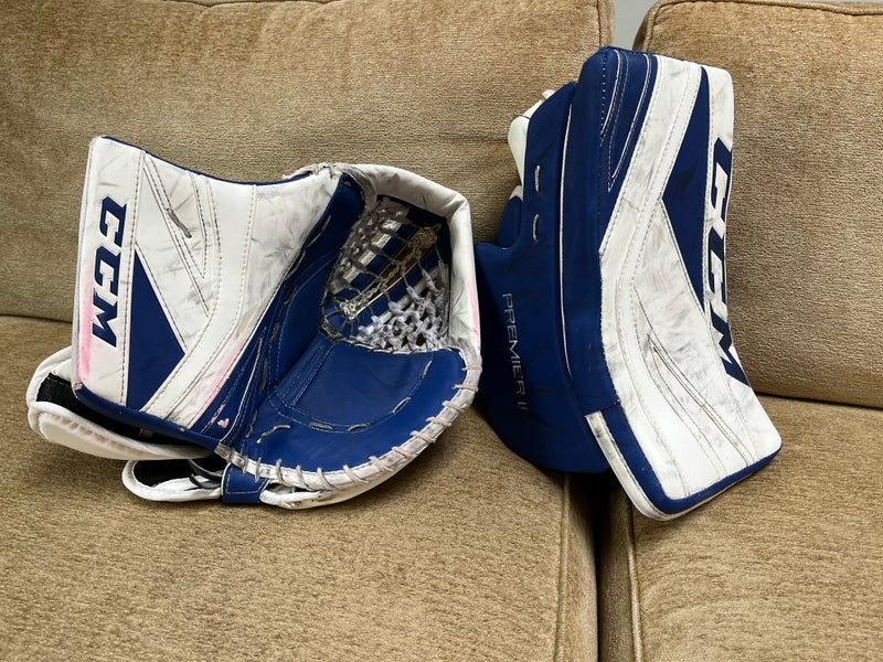 CCM Premier II Pro Glove And Blocker - Like New