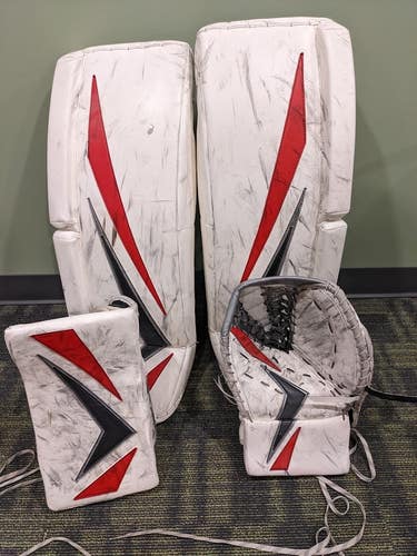 Used 32"+1" Regular Factory mad Goalie Full Set