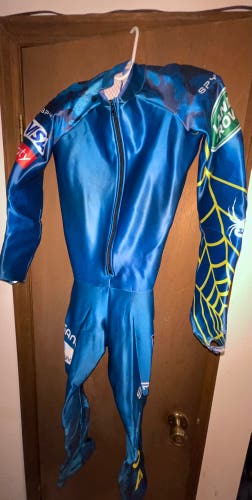 New 2022 Spyder Us Ski Team Ski Suit (Padded)