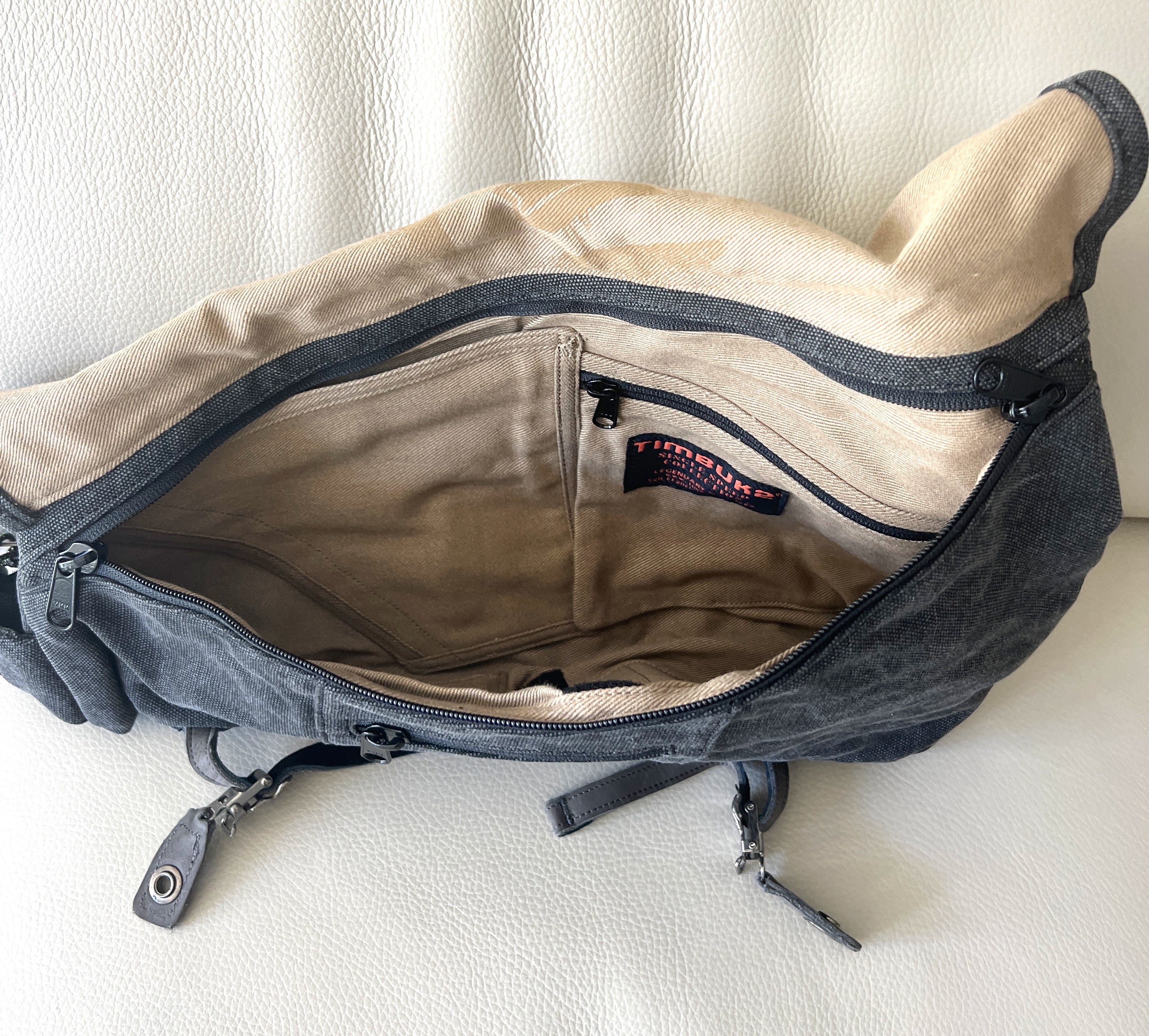 Lot TimBuk2 Medium Swig Backpack Cycling Bag Black Gray & Large Messenger  Bag