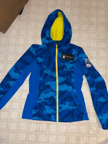 2022 Official New US Ski Team Adult Spyder Jacket