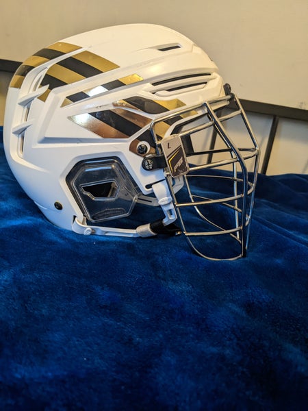 Warrior Fatboy Alpha Pro Box Helmet Vancouver warriors nll