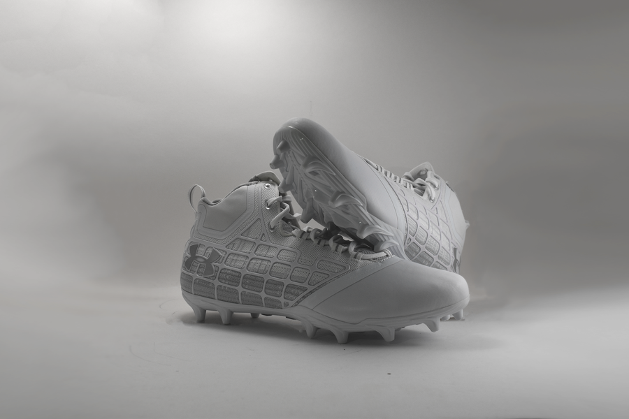 New Under Armour Banshee Mid Cleats Size 10