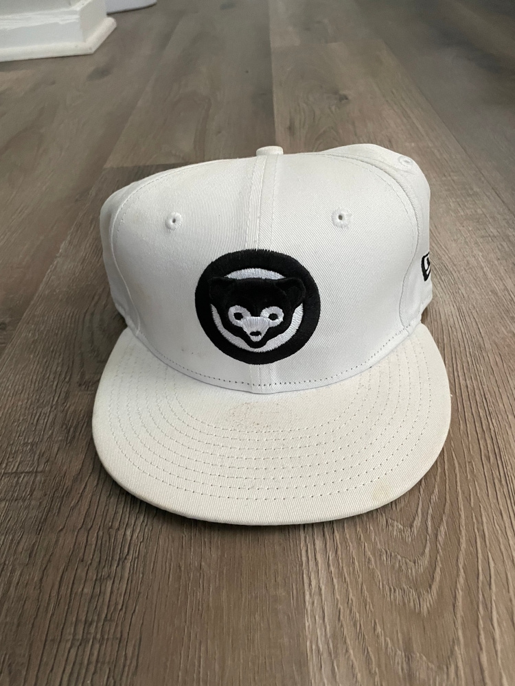 White New 7 1/4 New Era Hat