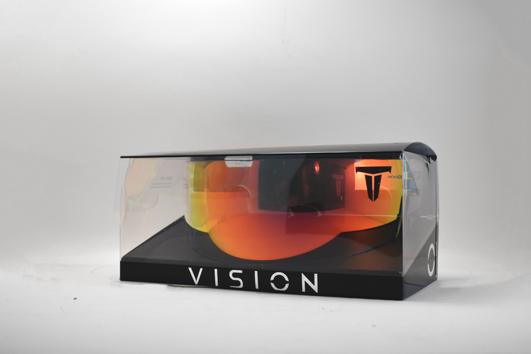 Throne Lacrosse Vision Optic Visor (Chroma HDR lens)