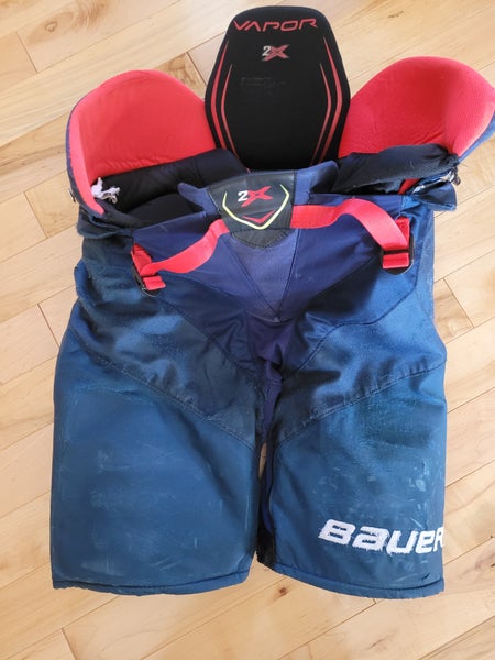 Bauer VAPOR 2X Breezers Hockey Pants adult senior large NAVY