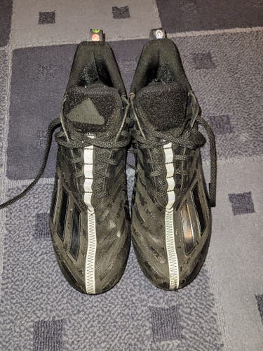 Men's Size 11.5 (Women's 12.5) Adidas Low Top ADIZERO cleats soccer football lacrosse