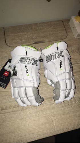 New STX large Cell V Lacrosse Gloves