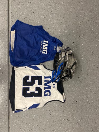 IMG lacrosse jerseys and cascade s helmet