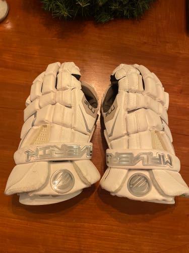 Used Player's Maverik 12" M4 Lacrosse Gloves