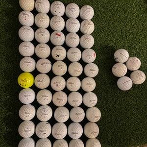 50 Titleist Prov1/prov1x Golf Balls