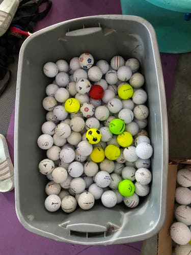 100 Assorted Golf Balls