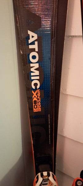 Used Atomic 166 cm All Mountain Skis With Atomic X13 Bindings