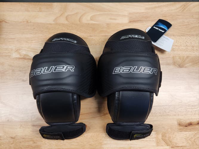 NWT Bauer Supreme Goalie Knee Guards