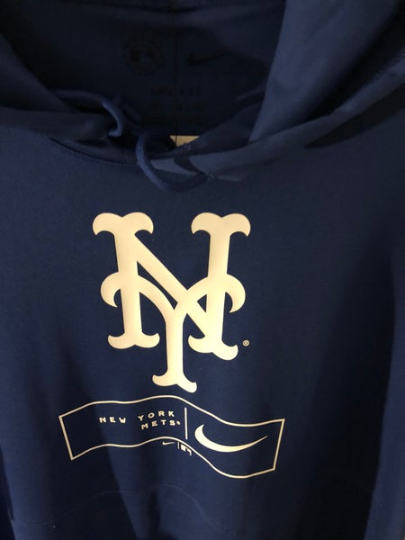 New York Mets Nike Therma Hoodie - Mens