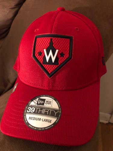 Washington Nationals New Era MLB Clubhouse Flexfit Hat ML